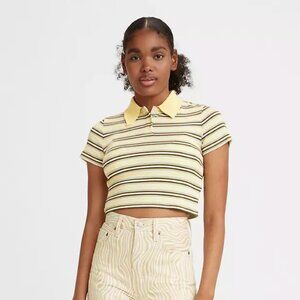 Levi's Jeni Cropped Polo - S